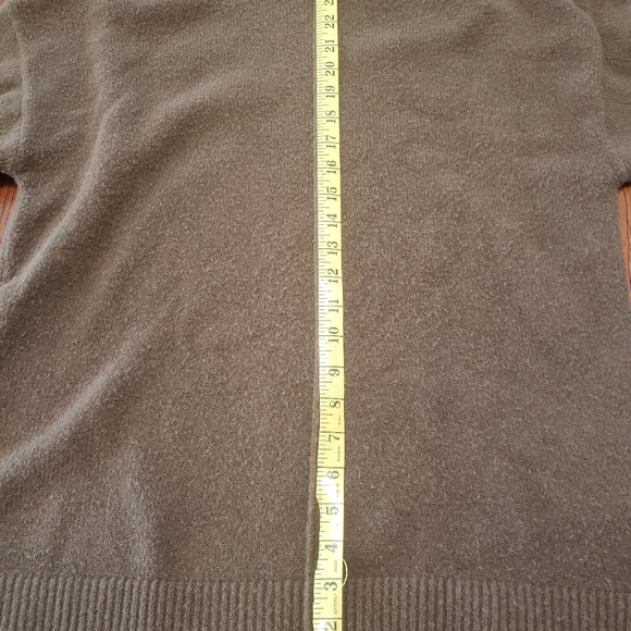 Simons Cozy Mock-neck Sweater - Olive Green S - Picture 11 of 14